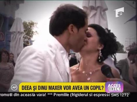 Deea si Dinu Maxer vor avea un copil?