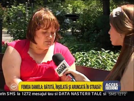 Batuta, inselata si aruncata in strada