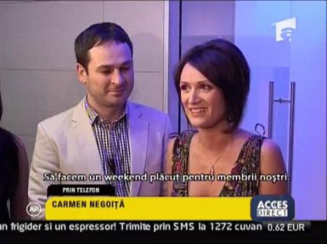 Carmen Negoita a depasit divortul si se distreaza pe litoral