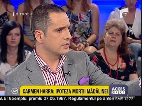 Marian Spanoche: "Carmen Harra a spus numai minciuni"
