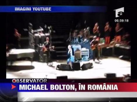 Michael Bolton concerteaza astazi in Constanta