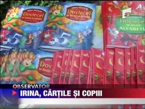 Irina Niculae, ex-Asia, a lansat un volum de carti pentru copii