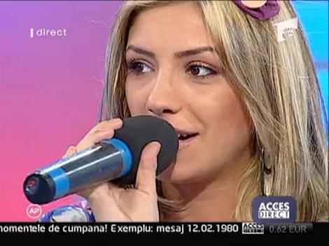 Sanziana Buruiana s-a ars la plaja