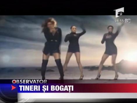 Tineri si Bogati! Beyonce, Britney Spears si Lady Gaga