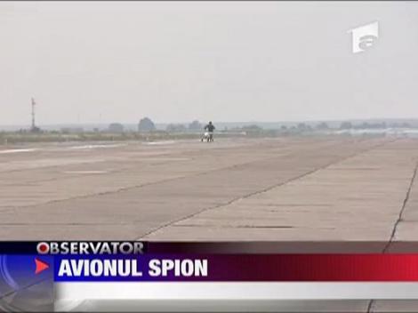 Vezi singurul avion de spionaj fara pilot din Romania!