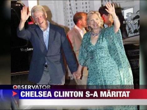 Chelsea Clinton s-a maritat