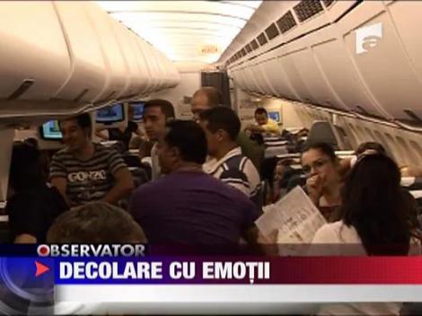 Decolare cu emotii pentru delegatia Romaniei