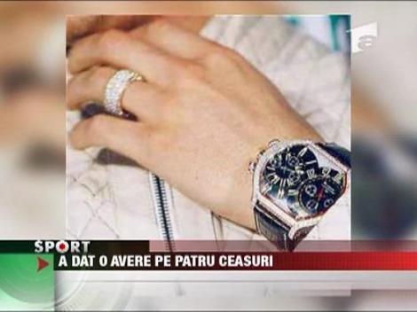 Cristiano Ronaldo a dat jumatate de milion de euro pe ceasuri