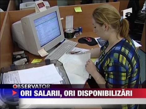 Ori salarii, ori disponibilizari