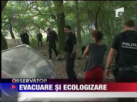 Rromi evacuati din Targu Mures