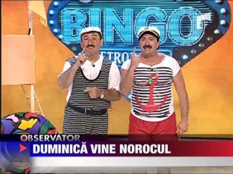 Duminica, norocul vine la Super Bingo