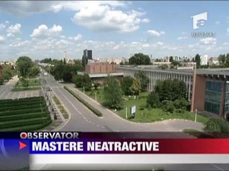 Mastere neatractive si desfiintate