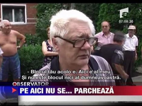 Cearta pe spatiile verzi in Caransebes