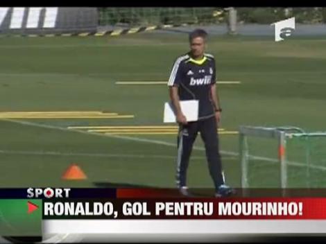 Ronaldo i-a adus prima victorie lui Mourinho