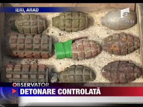 Detonare controlata