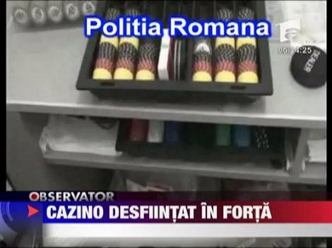 Cazino, desfiintat in forta