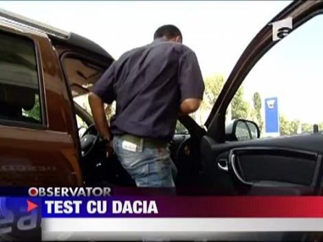 Test cu Dacia Duster