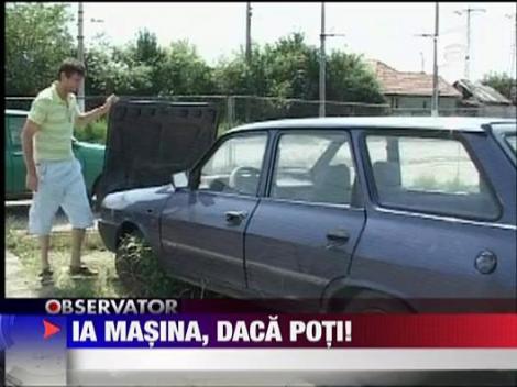 Lasat fara piese la masina chiar la firma de ridicari auto