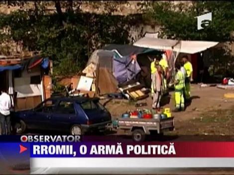 Rromii, o arma politica