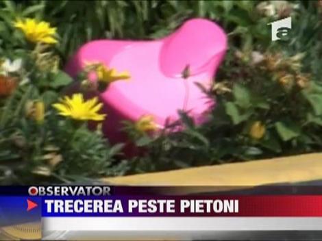 IMAGINI SOCANTE! Fetita lovita pe trecerea de pietoni