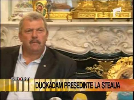 Duckadam, presedinte la Steaua