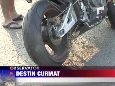 Destin curmat pe motor