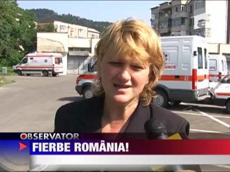 Canicula pune din nou stapanire pe Romania