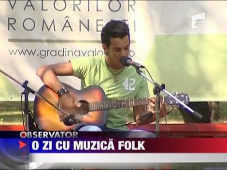 O zi cu muzica folk