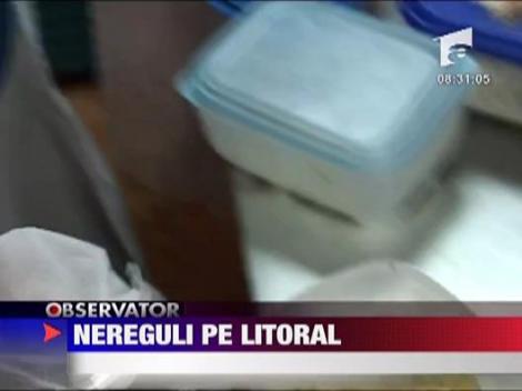 Nereguli pe litoral