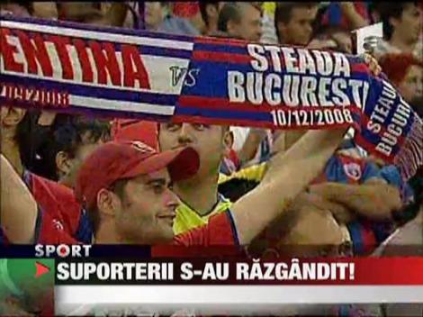 Suporteri s-au razgandit