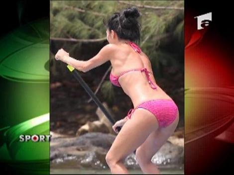 Hamilton, in vacanta in Hawai