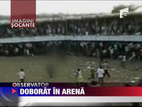 IMAGINI SOCANTE / Columbia: Doborat si impuns de un taur