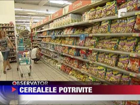 Cerealele potrivite pentru o alimentatie sanatoasa