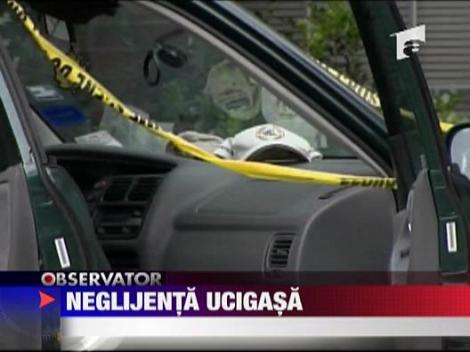 Copil mort dupa ce a fost uitat in masina