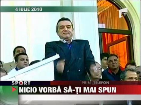 Nicio vorba sa-ti mai spun! Becali vs. Porumboiu