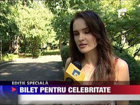 Concursurile de Miss! Bilet pentru celebritate