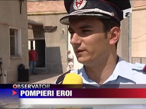 Pompierii salvatori, avansati in grad