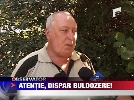 Atentie! Se fura buldozere!