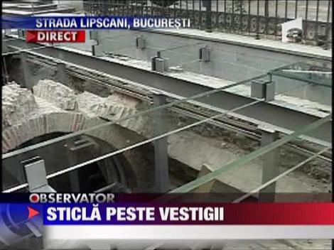 Sticla peste vestigii