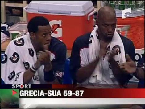 Basket: Grecia-SUA 59-87