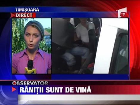 Accidentul de la Caransebes: ranitii sunt de vina!