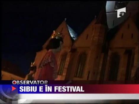 A inceput Festivalul Medieval la Sibiu