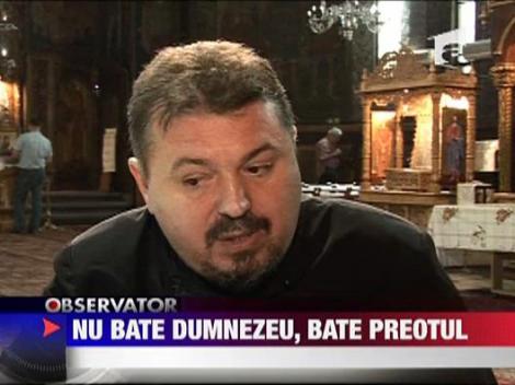 IMAGINI SOCANTE/ Nu bate Dumnezeu, bate preotul!