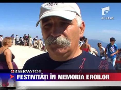 Festivitati in memoria eroilor la Sinaia