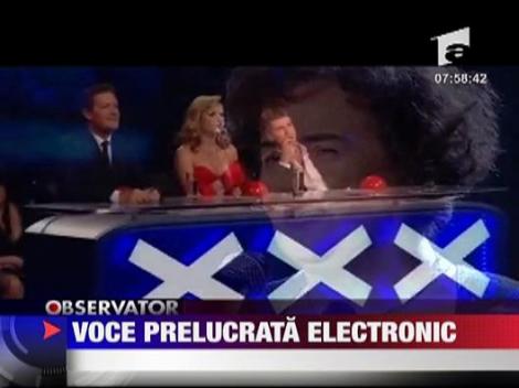 Vocea lui Susan Boyle a fost prelucrata electronic