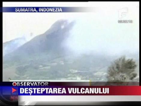 Desteptarea vulcanului Sinabung