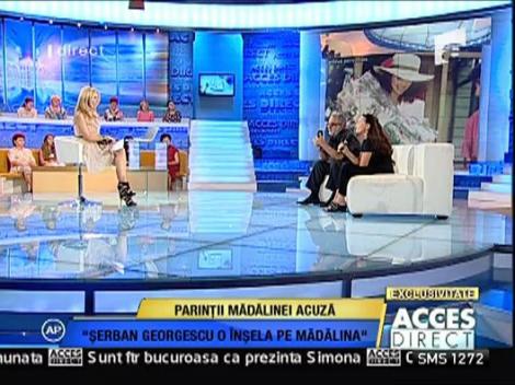 Madalina ii povestea mamei ca Serban o insela