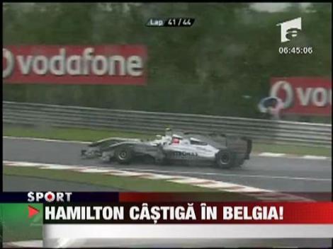 Hamilton a castigat in Belgia