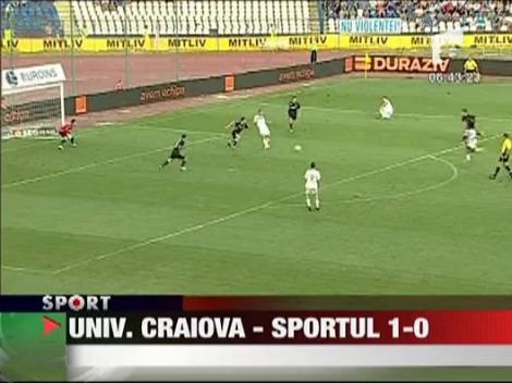 Universitatea Craiova - Sportul 1-0