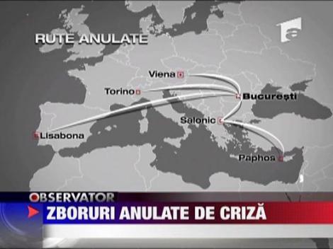 Curse aeriene anulate de criza